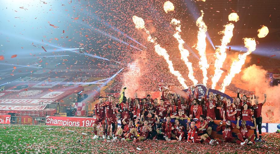 Liverpool Celebrate Long Awaited Title In Front Of Empty Kop Supersport