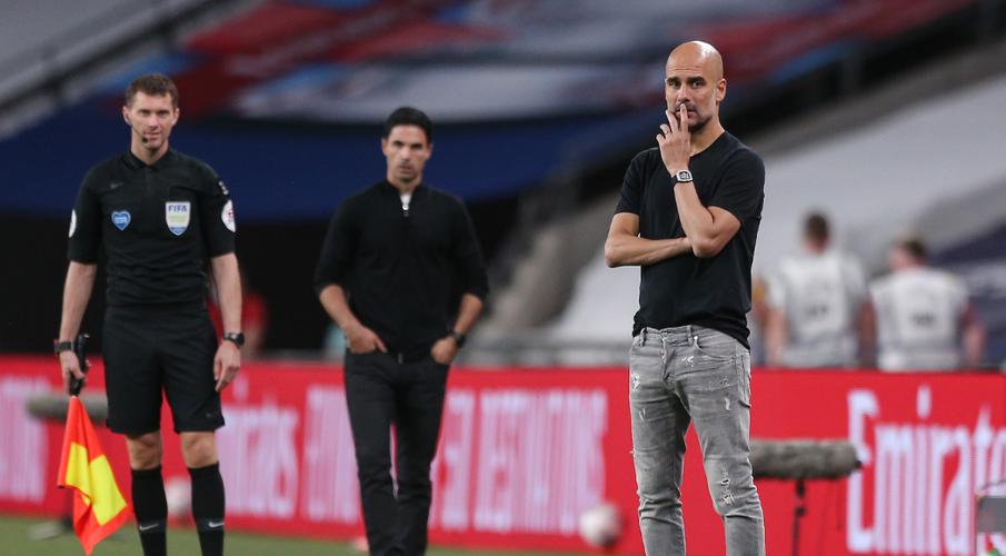 Guardiola takes swipe at Arsenal over 'respect'