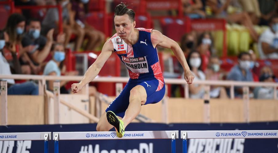 Warholm edges closer to 400m hurdles record in Stockholm ...