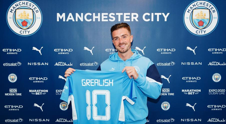 Man City sign playmaker Grealish from Villa on six-year deal