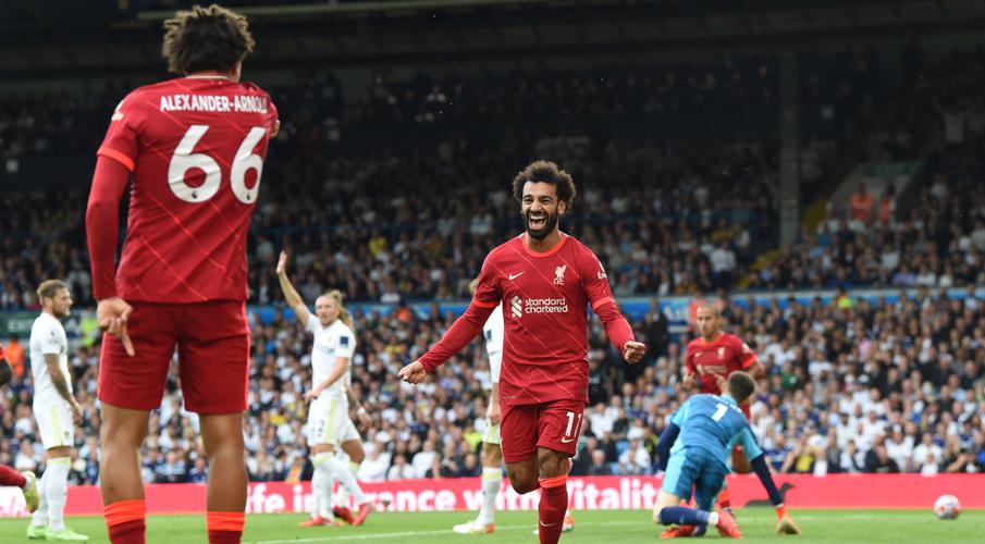 Salah joins 100 club as Liverpool win at Leeds