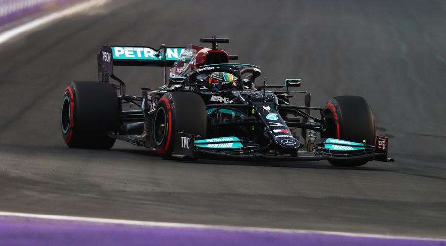 Hamilton leads Mercedes one-two in practice for Saudi GP