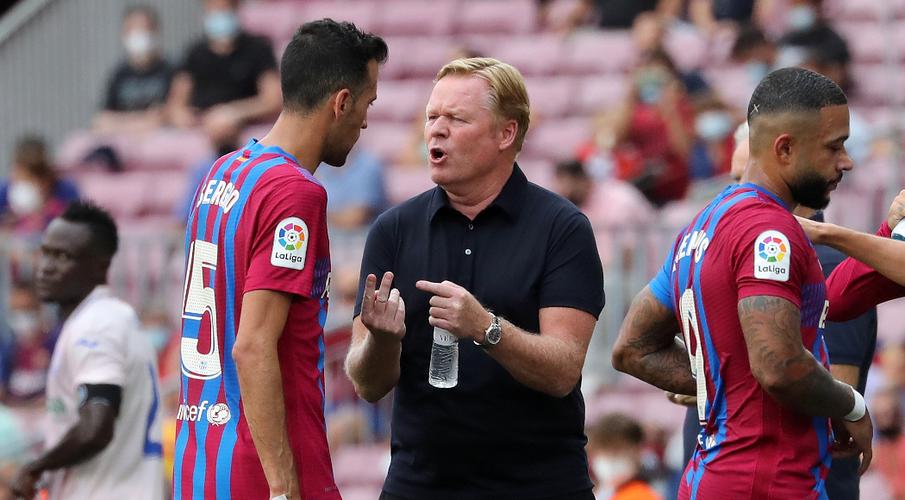 Barca's Koeman has no issue with players' commitment